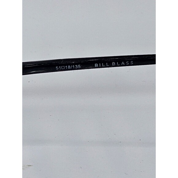 BILL BLASS MEN'S EYEGLASSES BBM 1-3 51/18 135 NEW DEMO MEMORY METAL - Picture 14 of 14